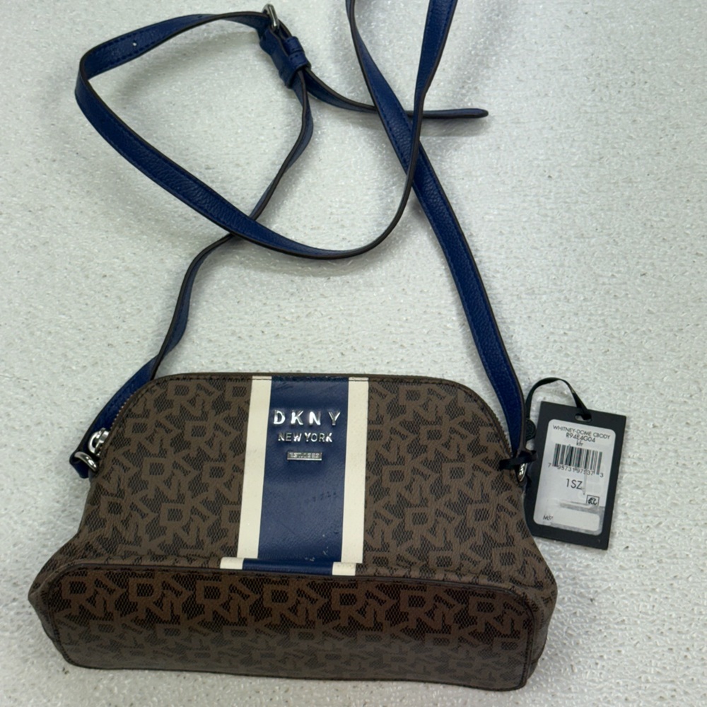 DKNY Whitney Dome Crossbody Bag – Chic & Compact 🖤